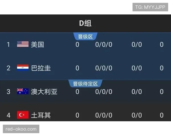 世界杯巴拉圭队D组出线关键因素分析
